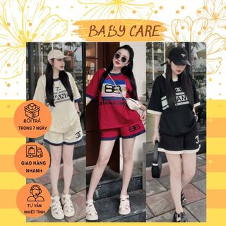 BỘ ĐÙI COTTON CHO MẸ BẦU CHA NEO SANG CHẢNH M331- BỘ BẦU MẶC HÈ SIÊU MÁT