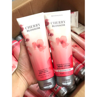 Sữa dưỡng thể Bath & Body Works Cherry Blossom Ultra Shea Body Cream 226g