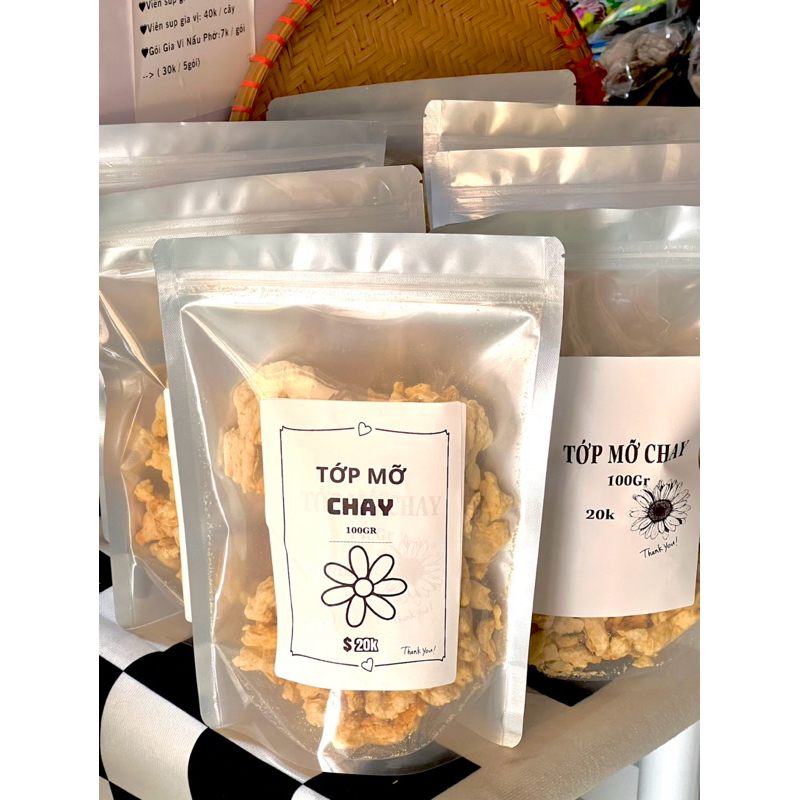 TÓP MỠ CHAY 1KG .| Thịt thực vật |