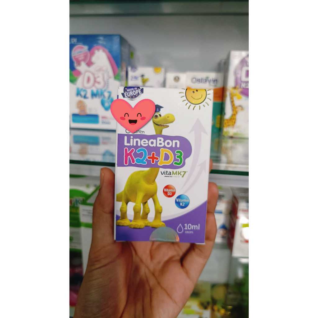 Vitamin D3 giúp tăng chiều cao cho bé Lineabon K2+D3