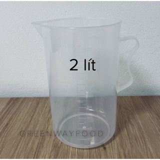 Ca đong định lượng có chia vạch các cỡ ( 100ml - 250ml - 500ml - 1L - 2L - 3L - 5L)