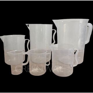 Ca đong định lượng có chia vạch các cỡ ( 100ml - 250ml - 500ml - 1L - 2L - 3L - 5L)