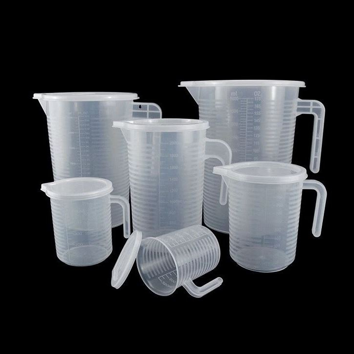 Ca đong định lượng có chia vạch các cỡ ( 100ml - 250ml - 500ml - 1L - 2L - 3L - 5L)