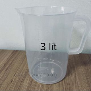 Ca đong định lượng có chia vạch các cỡ ( 100ml - 250ml - 500ml - 1L - 2L - 3L - 5L)