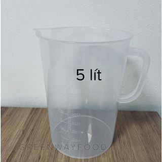 Ca đong định lượng có chia vạch các cỡ ( 100ml - 250ml - 500ml - 1L - 2L - 3L - 5L)