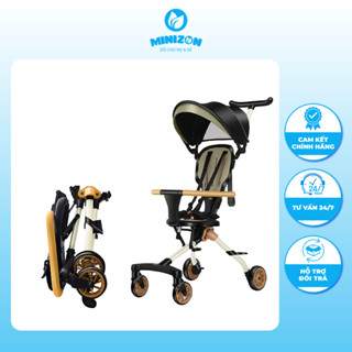  Xe đẩy du lịch gấp gọn đảo chiều VoVo VO-0206 chính hãng 