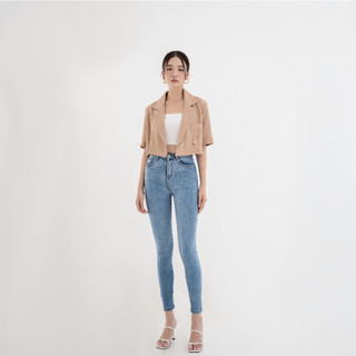 Quần Jean Skinny Nữ Lưng Cao Tôn Dáng Form Ôm TiQi Jeans G1-507