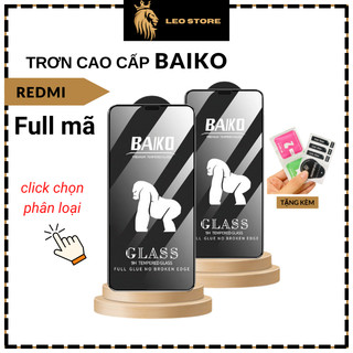 Cường lực Xiaomi Redmi Note 13 12 11 11s 10 10s 9 9s 8 Pro K50 K40 K30 K20 9A 9C 9T 10C 10A 12 12C 13C (M)