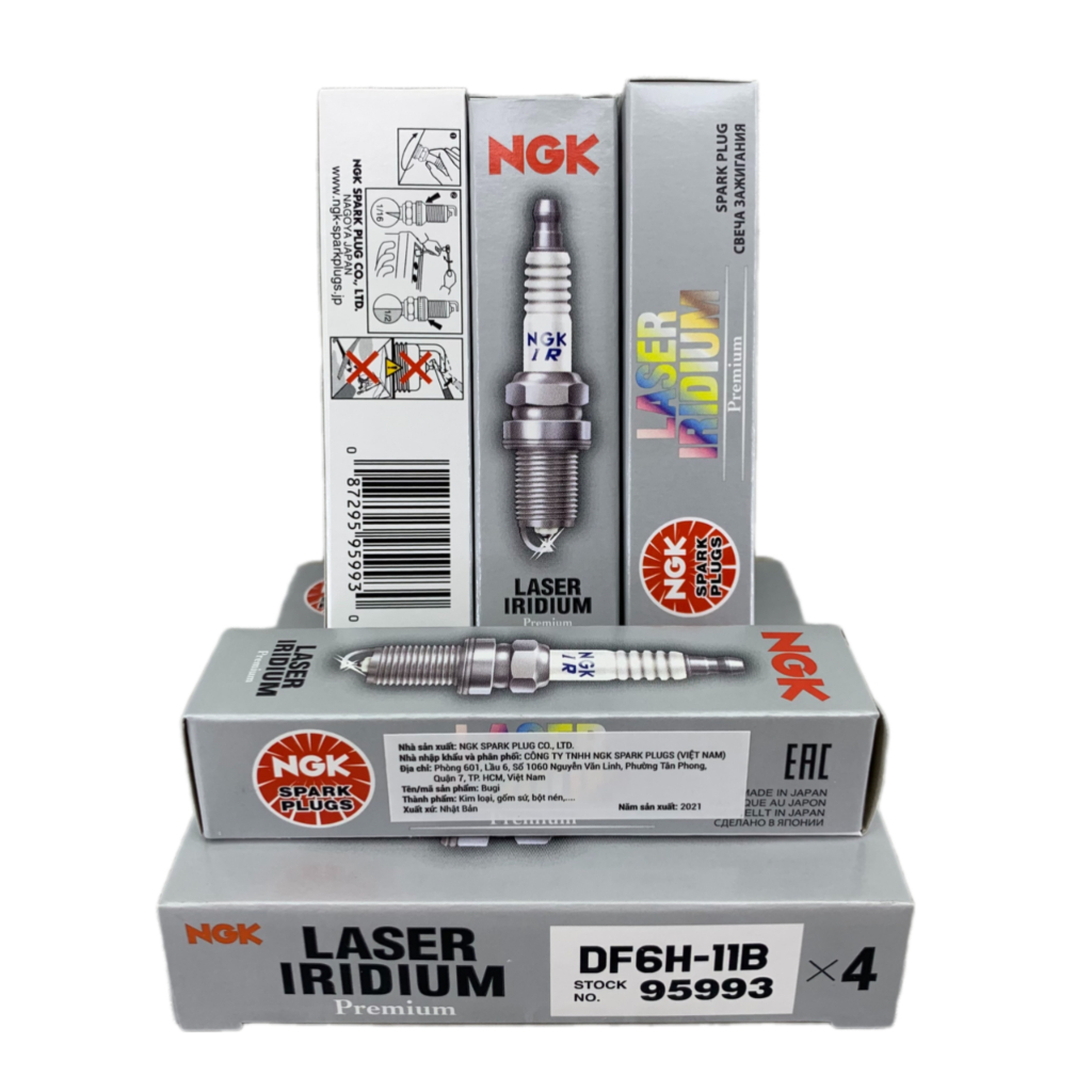 Bugi Iridium Nissan Sunny, Livina, Terra, X-Trail, Vios, Yaris, Wigo, Rush - Chính Hãng NGK bảo hành