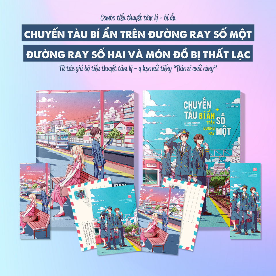 Sách - Combo: Chuyến Tàu Bí Ẩn Trên Đường Ray Số Một + Đường Ray Số Hai Và Món Đồ Bị Thất Lạc