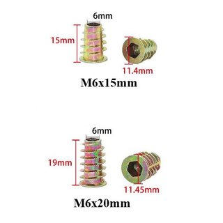 ỐC CẤY CÓ TAI M6, M8, M10