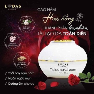 Cao nám lodas melasma cream đan thy- loại bỏ vết sạm nám giúp da bạn trở nên trắng hồng rạng rỡy677