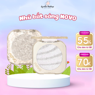 Nhũ highligh bắt sáng trang điểm dạng lỏng chai lăn tiện lợi Uynchan