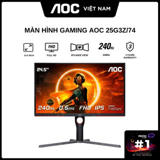 Màn hình gaming aoc 25g3z/74 24.5 inch - hàng chính hãng