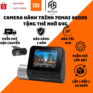 Camera hành trình ô tô, Cam hành trình ô tô 70mai A500S Pro + Plus cam hành trình nhỏ gọn sắc nét