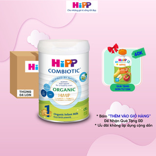 Thùng 4 lon Sữa bột công thức HiPP 1 Organic Combiotic 800g (4 lon x 800g)