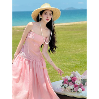 Đầm 2 dây phối xếp ly Muse_New Day