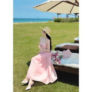 Đầm 2 dây phối xếp ly Muse_New Day
