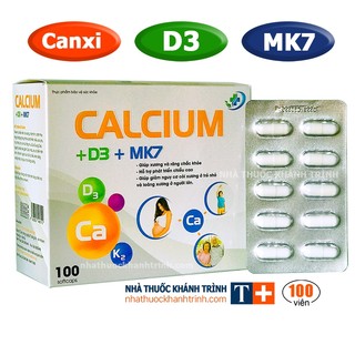 Calcium d3 mk7 - bổ sung canxi & vitamin d3, k2
