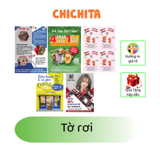 In menu decal dán bồi formex theo yêu cầu CHICHITA A4,A3 dầy 3mm