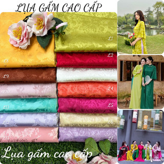 62.Vải Lụa Gấm Cao Cấp May Áo Dài, May Bà Ba, Cách Tân, Đầm váy, Đồ Bộ