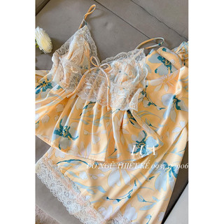 SET LỤA 2 DÂY QUẦN DÀI PEPLUM THIẾT KẾ - NOIYLUA