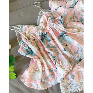 SET LỤA 2 DÂY QUẦN DÀI PEPLUM THIẾT KẾ - NOIYLUA