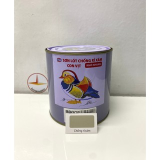 Sơn lót chống rỉ cao cấp toa màu xám con vịt _800ml