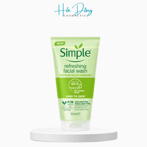 [ Mới Về] Sữa Rửa Mặt Simple Kind To Skin 150ml