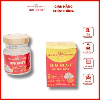 YẾN SÀO CAO CẤP BIGNEST chưng đường phèn 15% hũ 70ml.