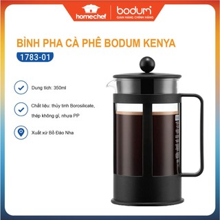 Bình pha trà, cà phê kiểu pháp bodum kenya 1783-01, dung tích 350ml, sản xuất bồ đào nha | hàng chính hãng