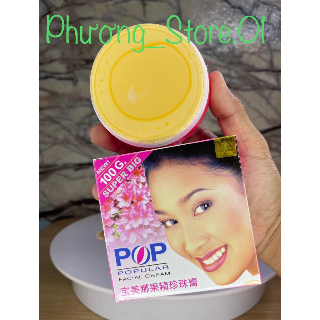 ( CHÍNH HÃNG LOẠI 1 ) Kem POP THÁI trắng da cao cấp 100g