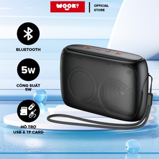 Loa Bluetooth Mini 5.0 ROBOT RB110 Nhỏ Gọn Tiện Lợi Hỗ trợ thẻ Micro SD & USB Hàng Chính Hãng Bảo Hành 12 Tháng 1 Đổi 1