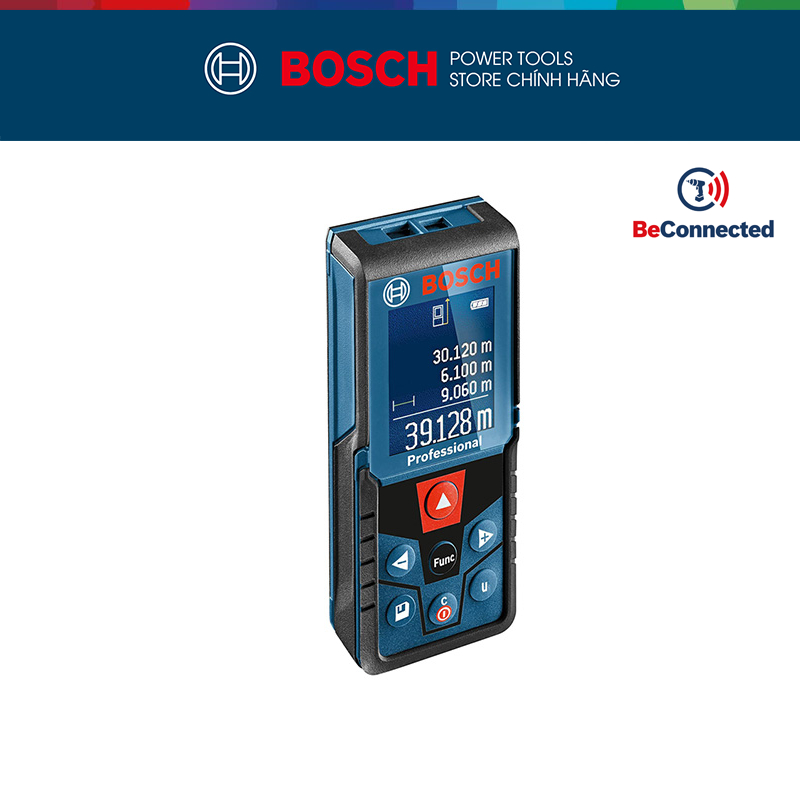 Máy đo khoảng cách laser Bosch GLM 400 - Thiết bị đo chính xác với màn hình màu và chuẩn IP54