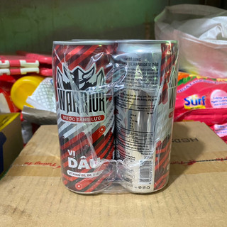 Lốc 6 Lon Warrior Dâu (Sting Thái ) Lon 330ml