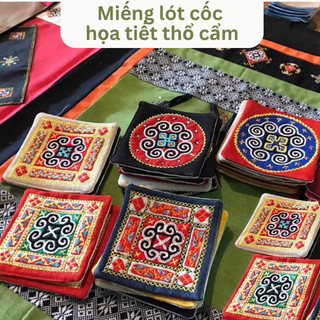 Tấm lót bàn ăn chất liệu vải thổ cẩm