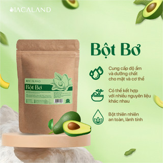  Bột Bơ Nguyên Chất Macaland 50g 250g Mặt Nạ Bột Thiên Nhiên Cấp Ẩm Và Dưỡng Da Mềm Mịn 