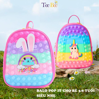  Balo Kỳ Lân Pop It Fidget Spinner Ví Pop It Bag Đồ Chơi Giảm Căng Thẳng Thú Vị Chống Nước Cho Bé Gái 