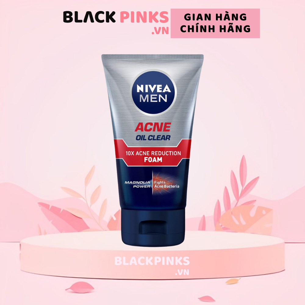 Sữa rửa mặt nam Nivea Men Acne-Damaged Skin Reduction Detox Mud