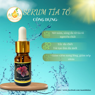 serum tinh dầu tía tô