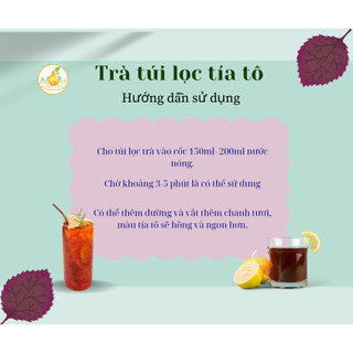 Trà tía tô (túi lọc)