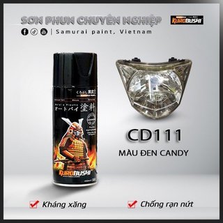 Sơn xịt samurai đen candy cd111* . 400ml