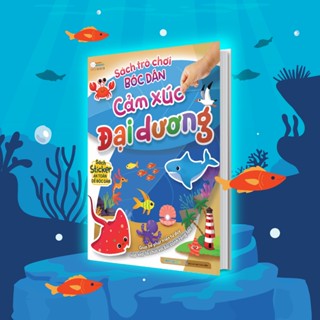 Sách trò chơi bóc dán - Cảm xúc Đại dương (2 trang stickers)