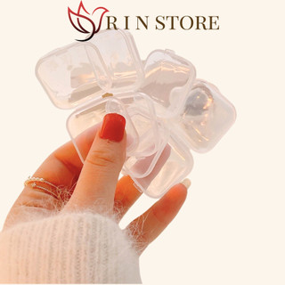 Hộp Đựng Trang Sức Mini Hình Vuông Nhỏ Gọn Bỏ Túi Tiện Lợi RIN