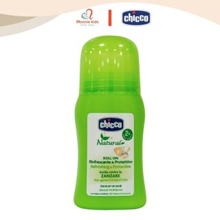 Lăn xua muỗi CHICCO 60ml, lăn đuổi muỗi thơm tự nhiên cho bé - Monnie Kids