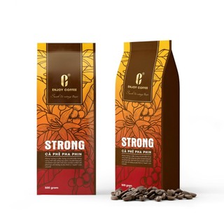 Cà phê nguyên chất rang mộc Strong ENJOY COFFEE 500g (EJ FARM)