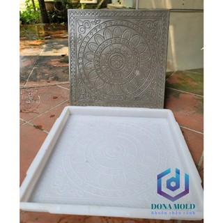 Khuôn đổ gạch lát trang trí sân vườn 40 * 40 cm