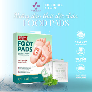  Miếng Dán Thải Độc Sol Lora Hộp 10 Miếng Nhập Khẩu Mỹ Thải Độc Cơ Thể {Chính Hãng} 
