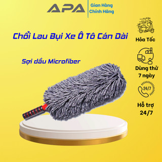 Chổi Lau Bụi Xe Ô Tô 📌Hàng Loại I📌 Sợi Dầu Chuyên Dụng Sợi Siêu Mịn Microfiber - Chổi Lau Bụi Cho Văn Phòng, Gia Đình