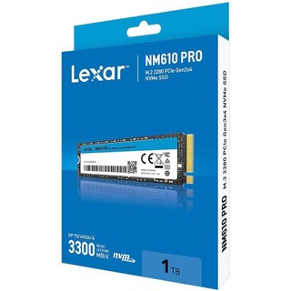 Kit 5 / 10 ổ cứng ssd lexar nm610 pro 1tb m2 2280 pcle gen 3x4 nvme bảo hành 36 tháng